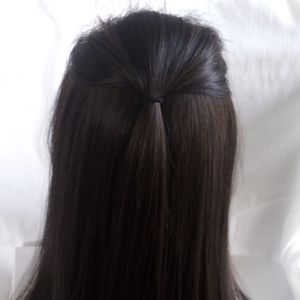 Front Lace Layers Cut Black Wig
